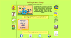 Desktop Screenshot of excitingscience.org